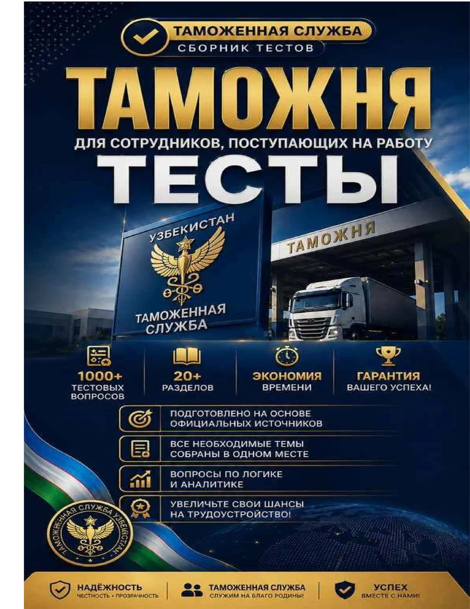 ТАМОЖЕННАЯ АКАДЕМИЯ - ТЕСТОВЫЕ ВОПРОСЫ
