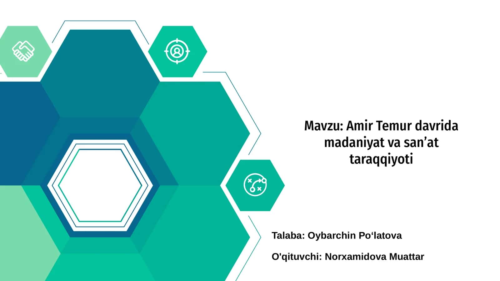 Amir Temur davrida madaniyat va sanʼat taraqqiyoti