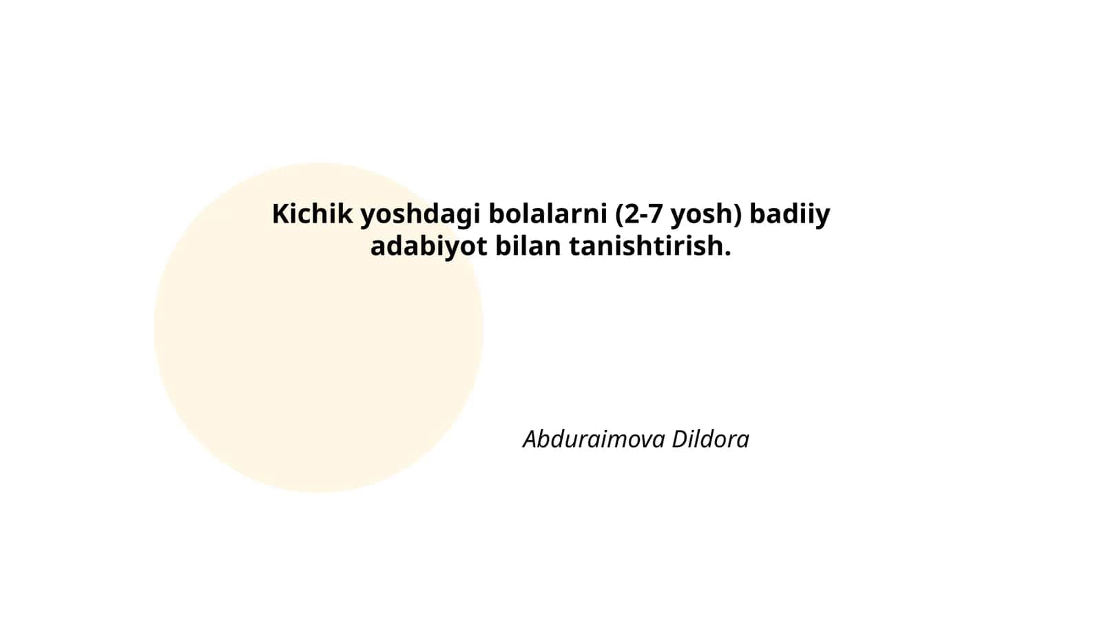 O‘yinlar orqali badiiy adabiyotga qiziqish uyg‘otish