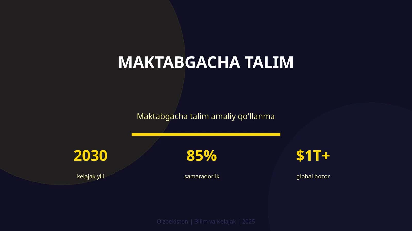 Maktabgacha talim
