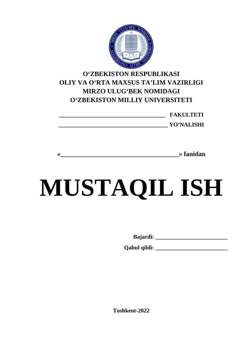O‘ZBEKISTONNING YENGIL VA OZIQ OVQAT SANOATI