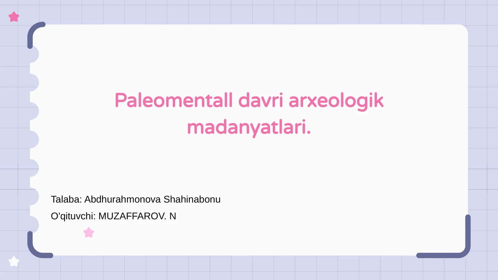 Paleomedit davri arxeologik madanyatlari