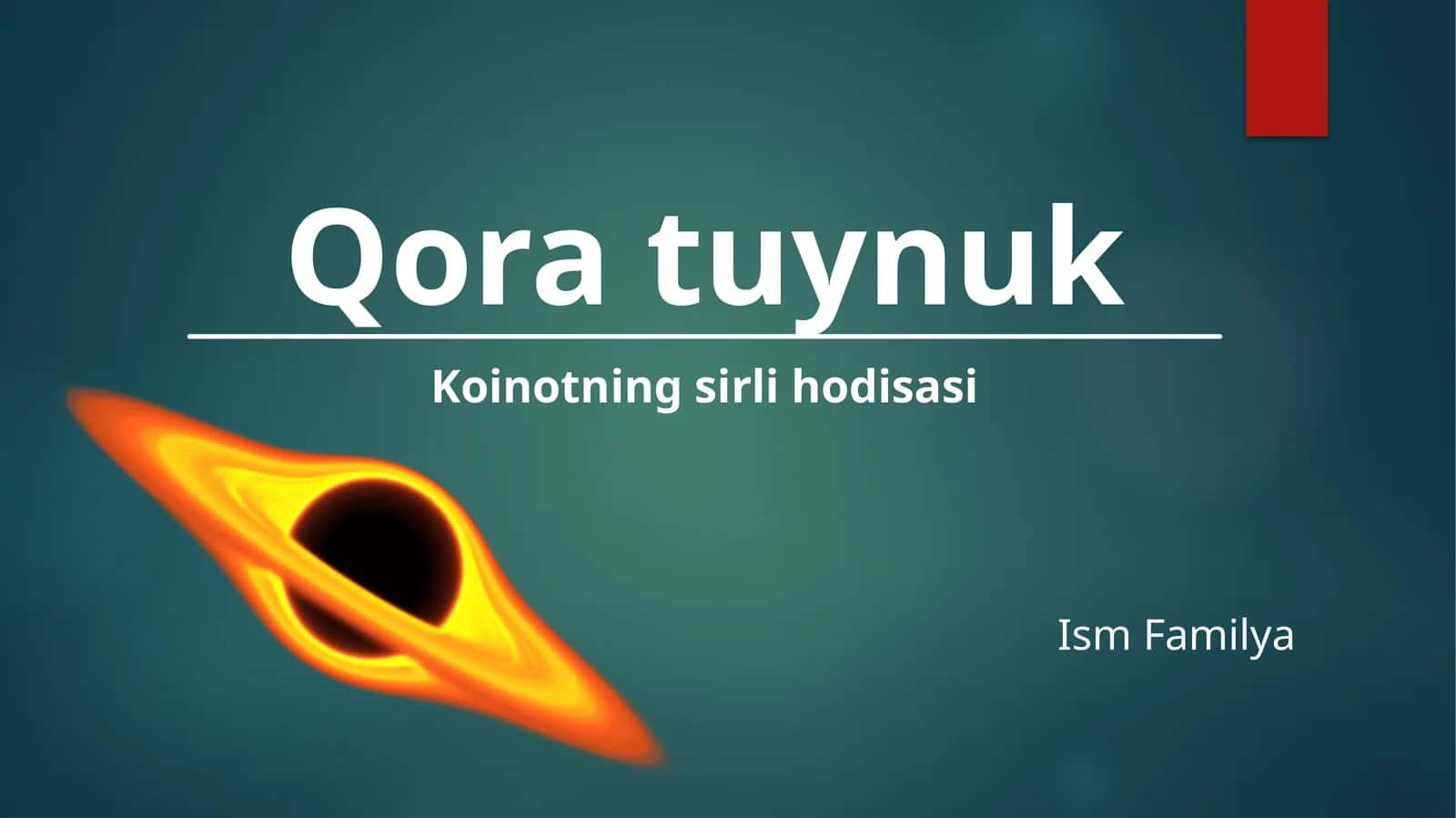 Qora tuynuklar