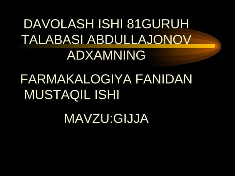 GIJJA