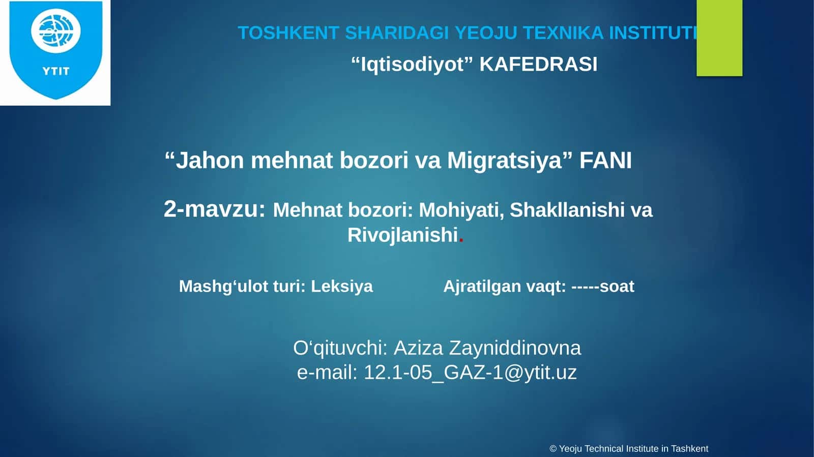 Mehnat bozori: Mohiyati, Shakllanishi va Rivojlanishi