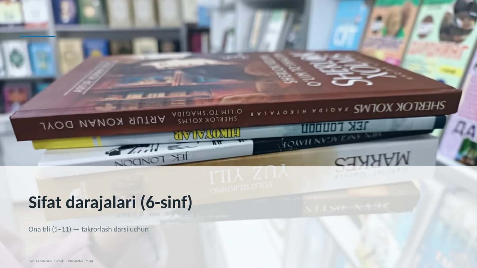 Sifat darajalari (6-sinf)