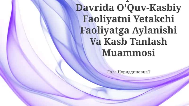 Etakchi faoliyatning ta'rifi