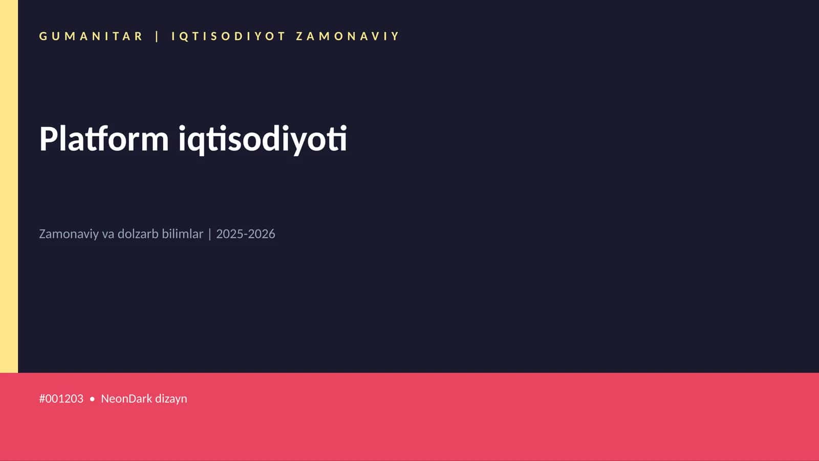 Platform iqtisodiyoti