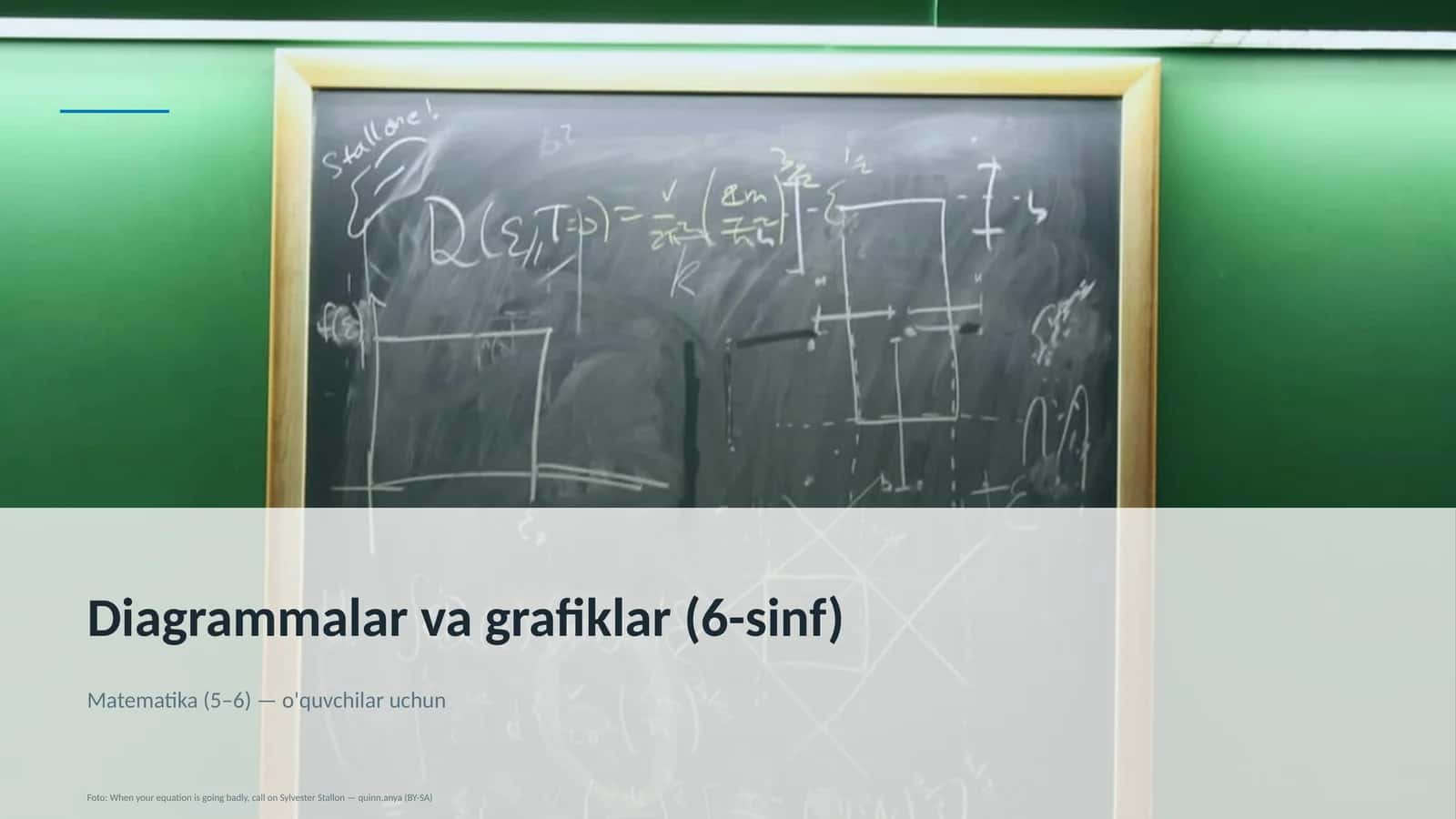 Diagrammalar va grafiklar (6-sinf)