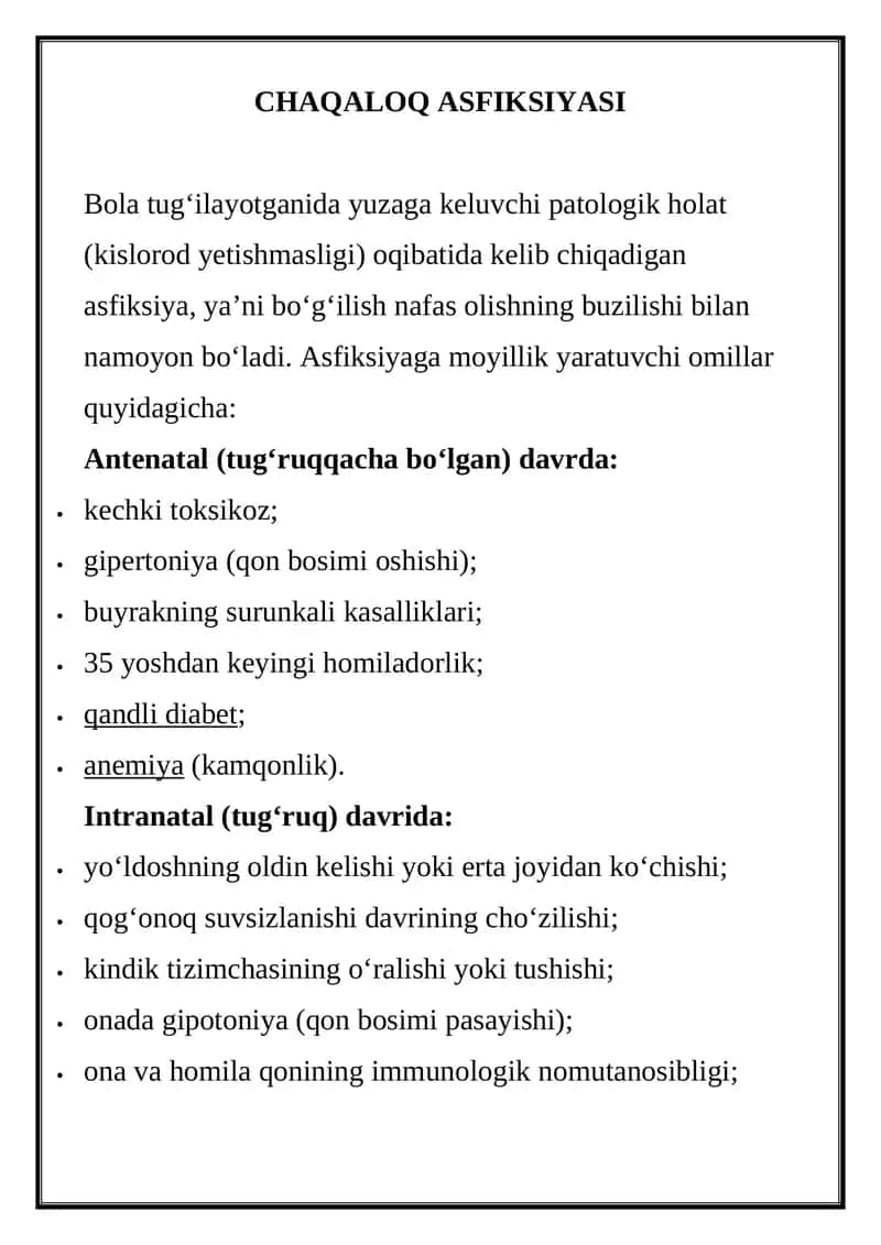CHAQALOQ ASFIKSIYASI