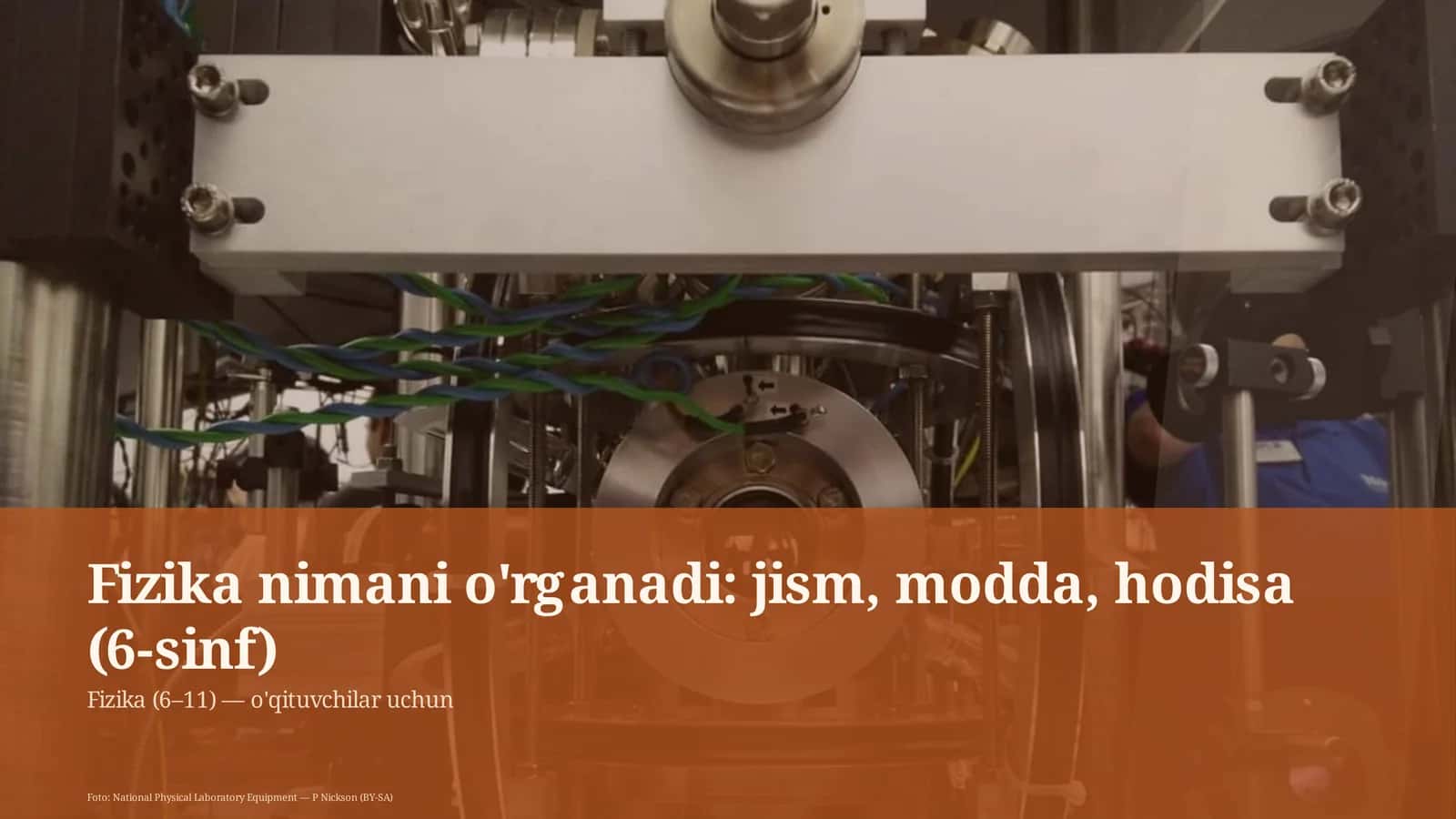 Fizika nimani o'rganadi: jism, modda, hodisa (6-sinf)