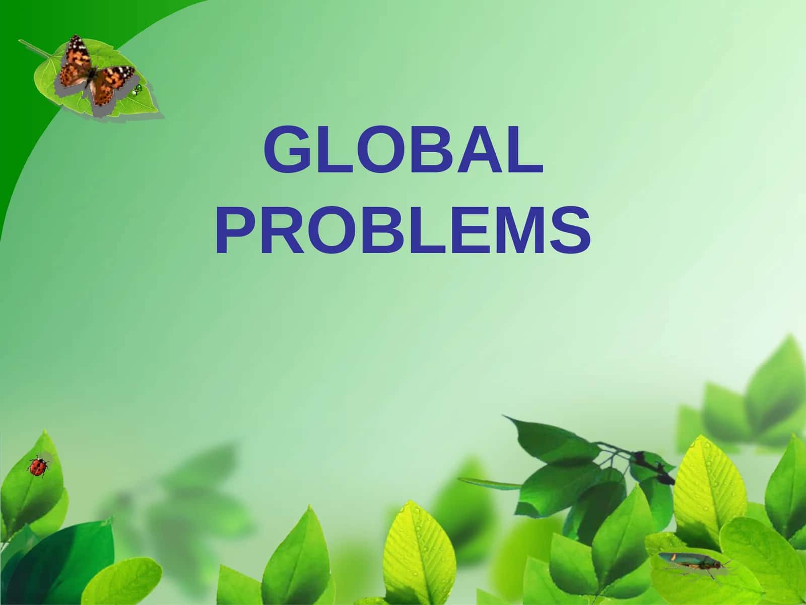 Global Problems