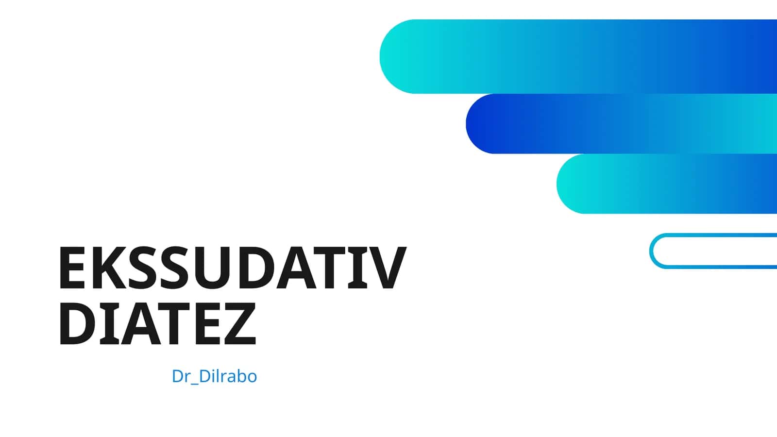 EKSSUDATIV DIATEZ