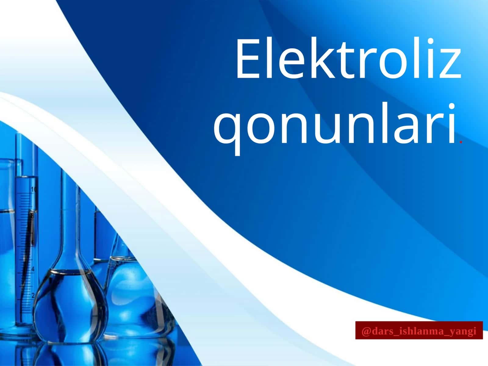 Elektroliz qonunlari