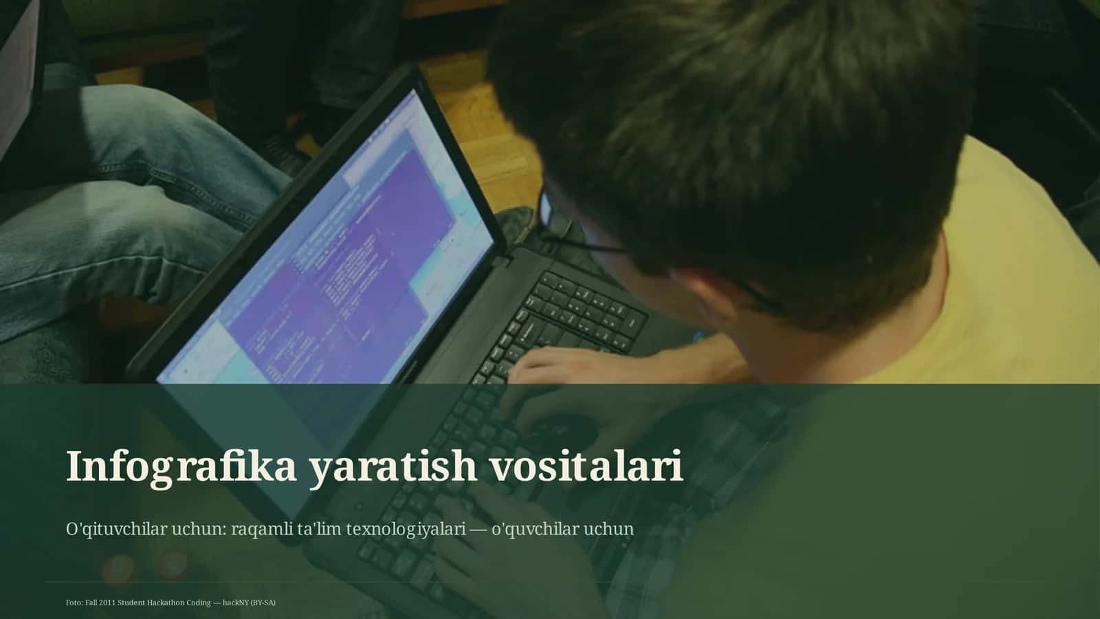 Infografika yaratish vositalari