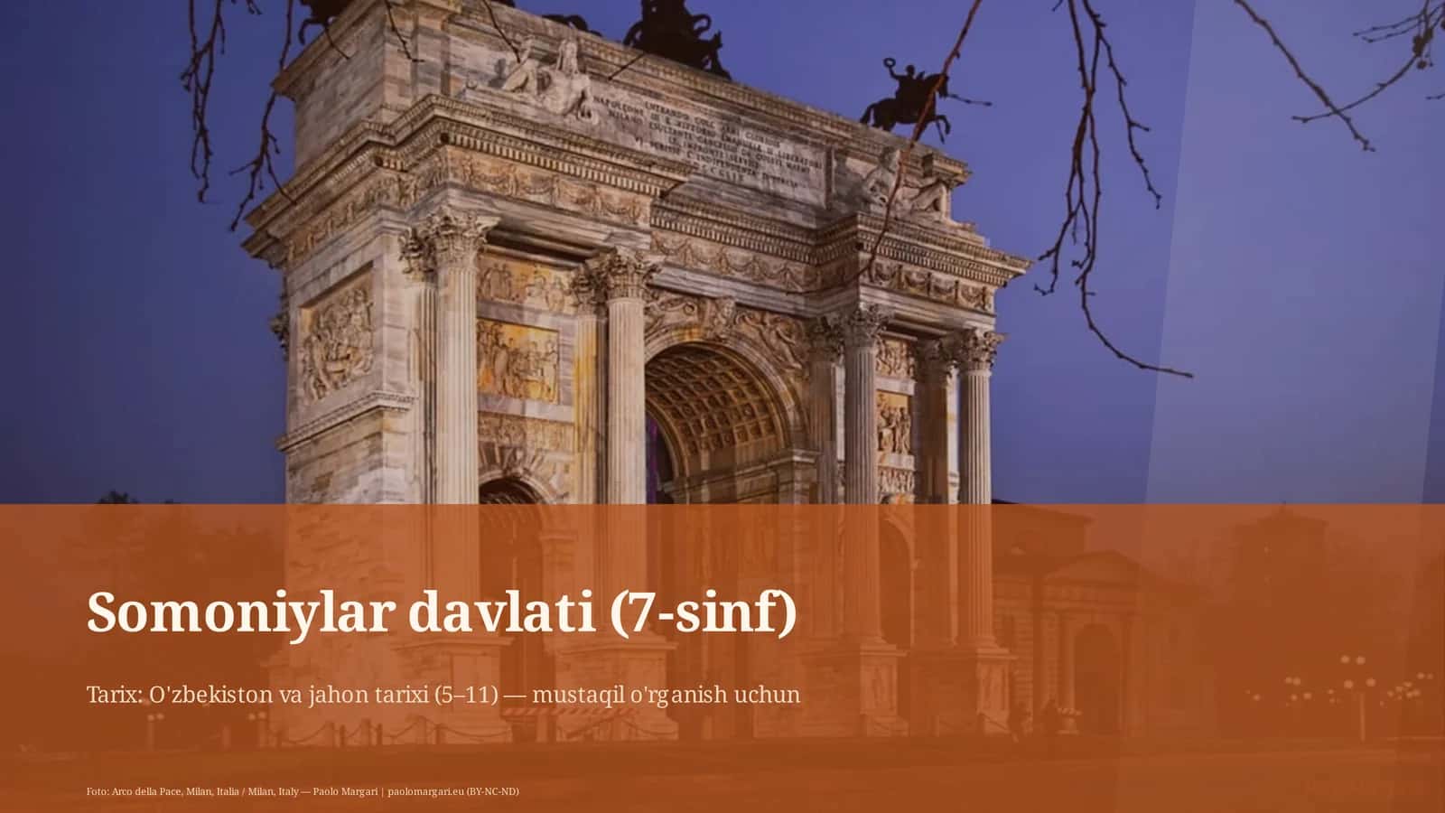 Somoniylar davlati (7-sinf)