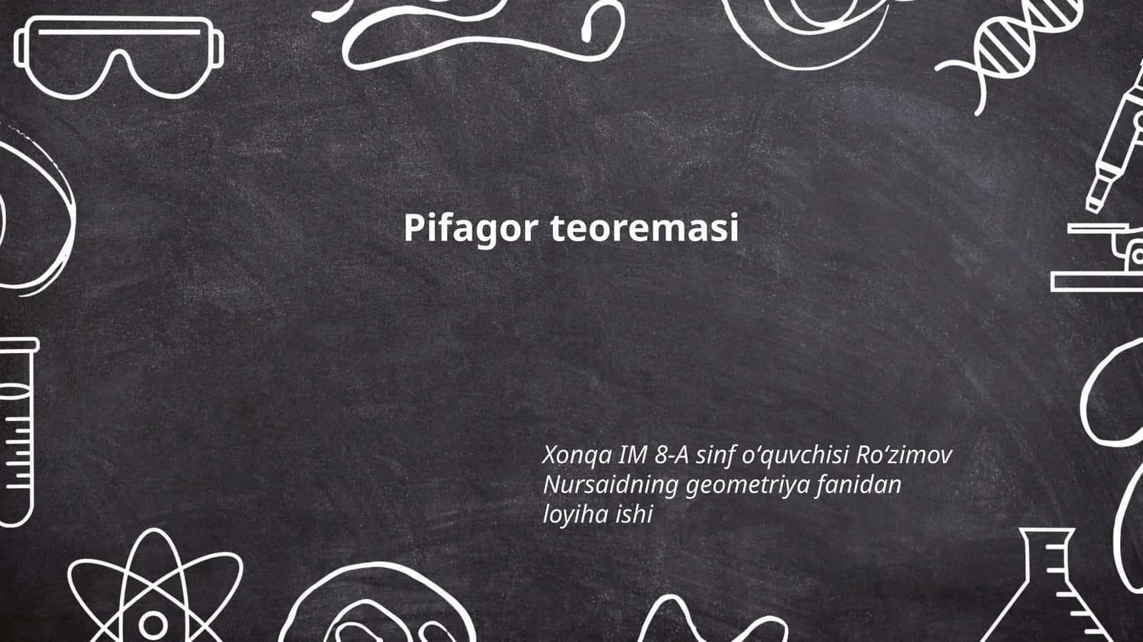 Pifagor teoremasi