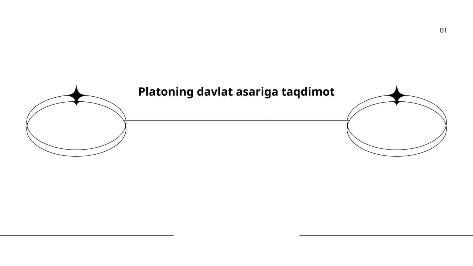 Platonning davlat asariga taqdimot