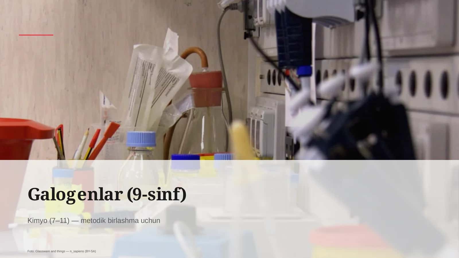 Galogenlar (9-sinf)