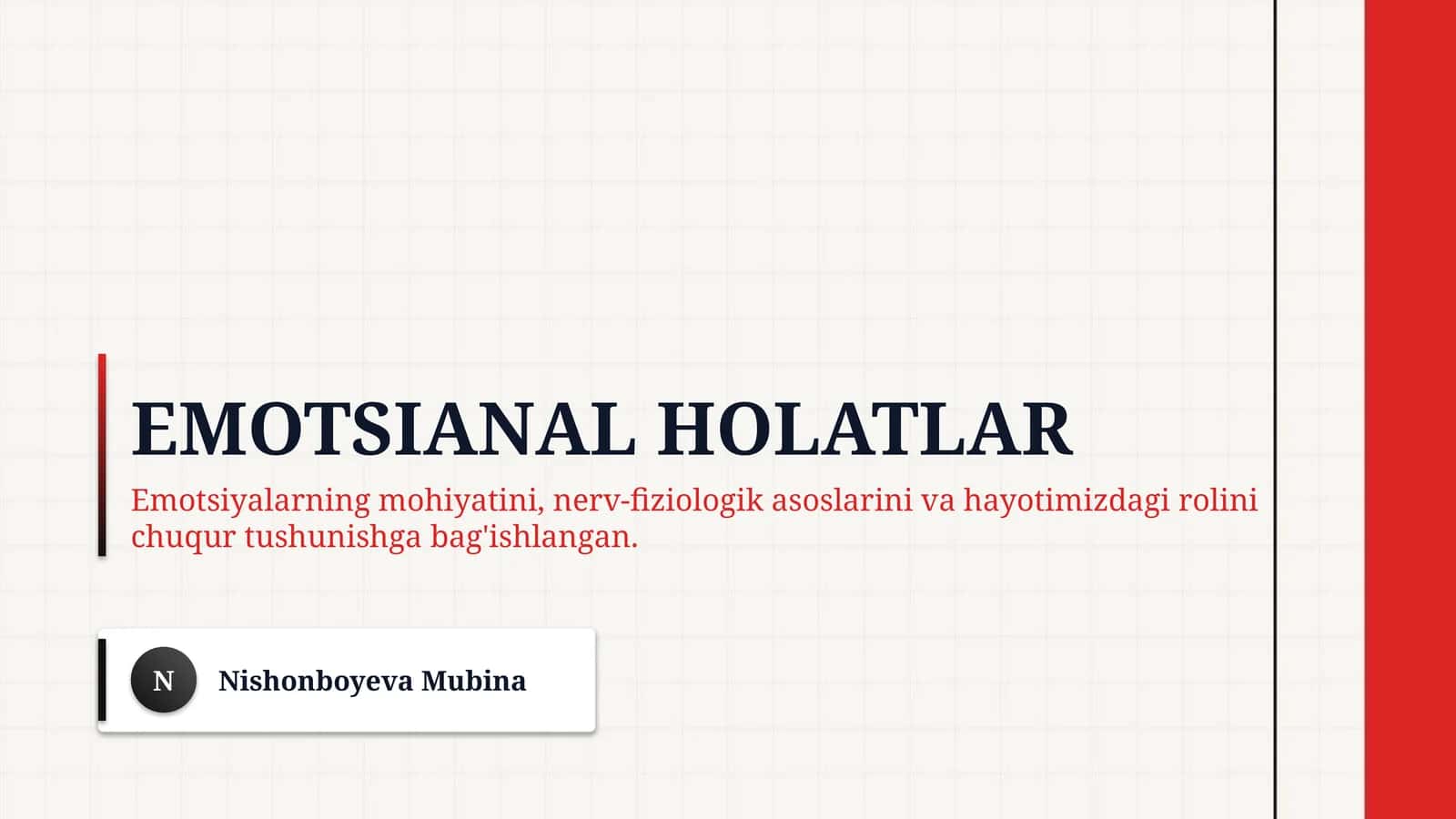 Emotsianal holatlar