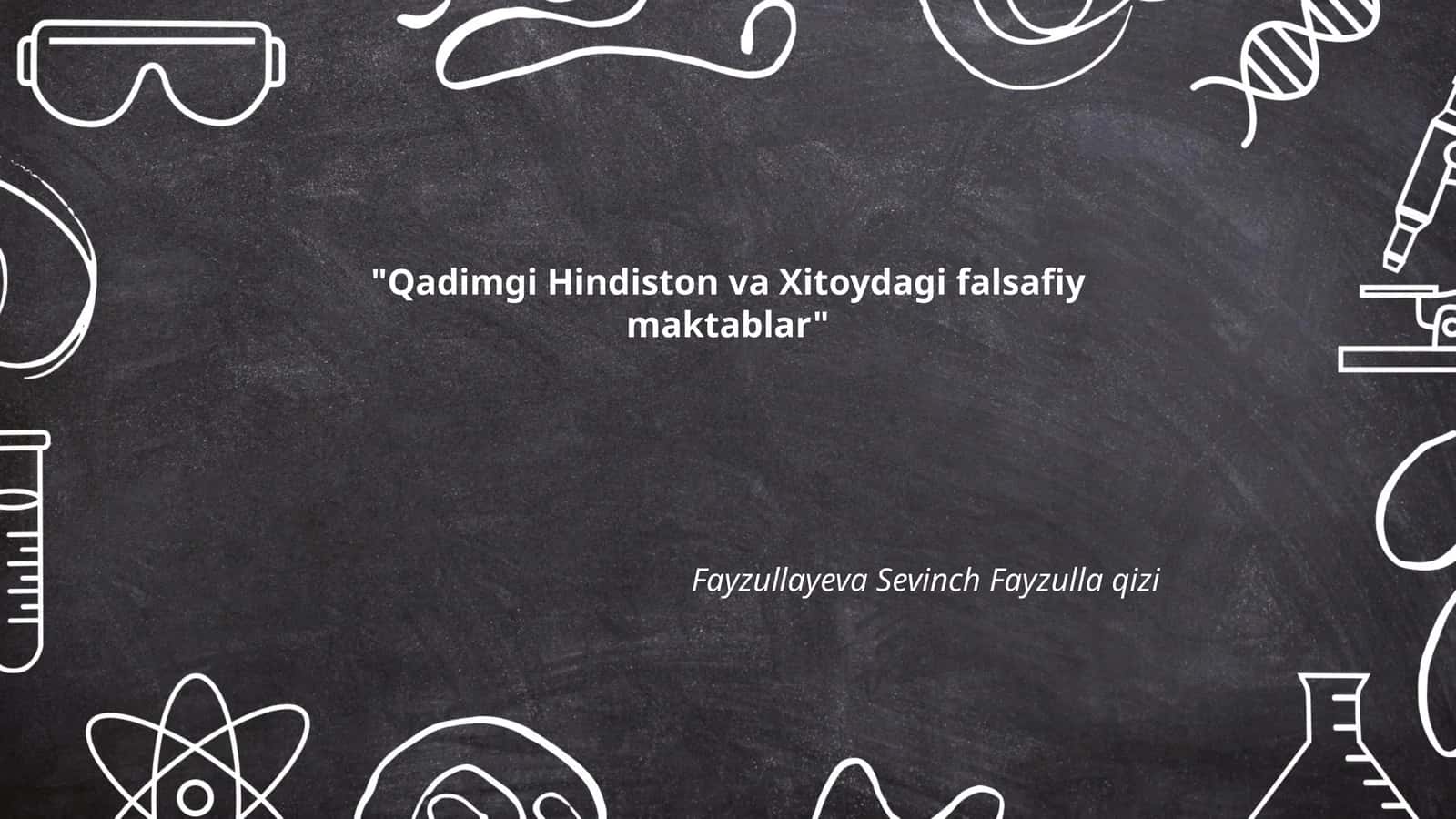 Hind falsafasi: Vedalar va Upanishadlar