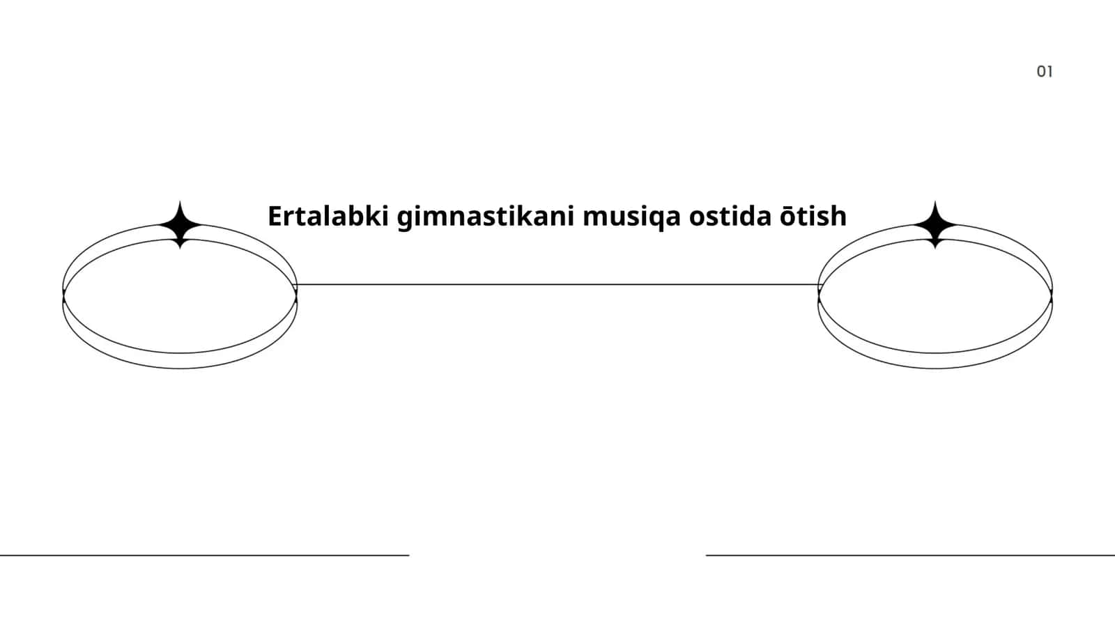 Ertalabki gimnastikani musiqa ostida ōtish