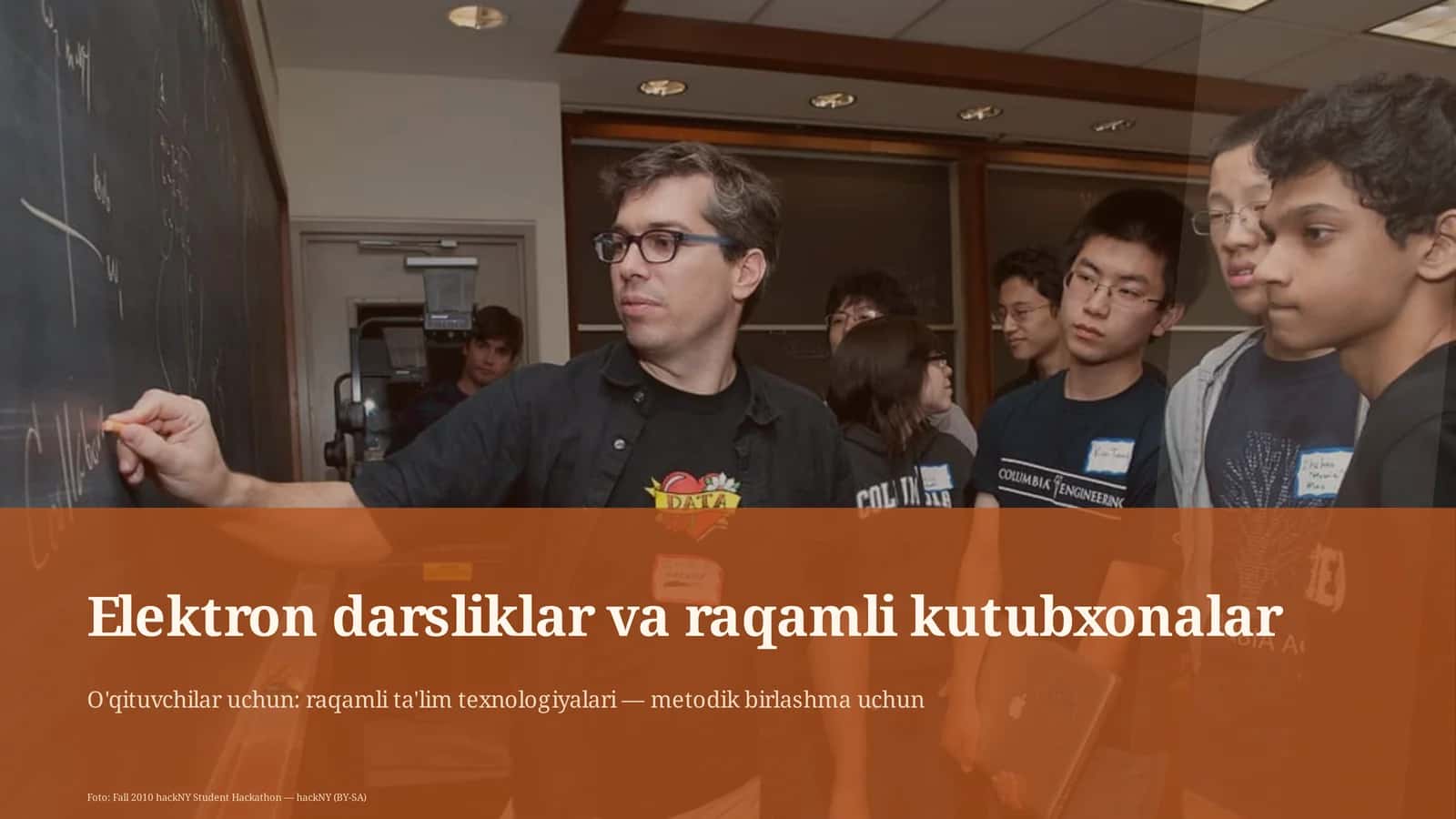 Elektron darsliklar va raqamli kutubxonalar
