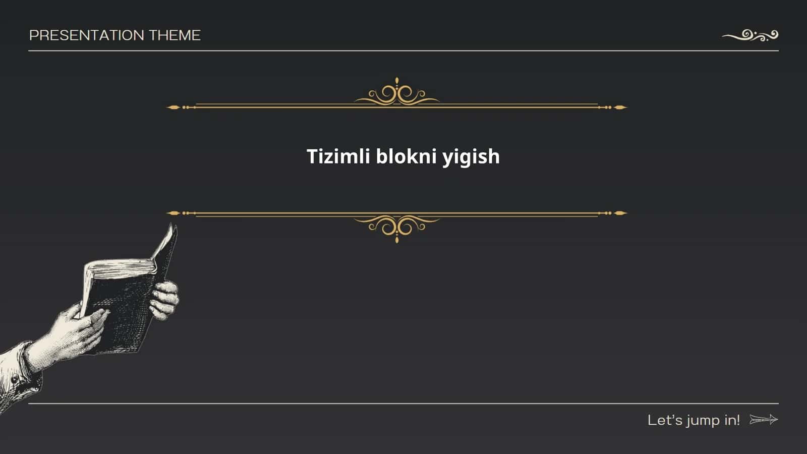 Tizimli bloklarning asosiy turlari