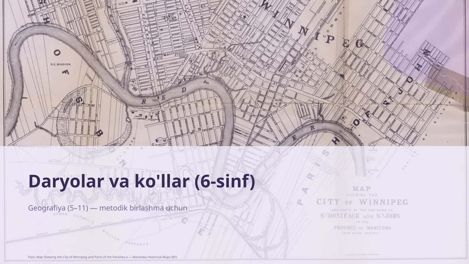 Daryolar va ko'llar (6-sinf)