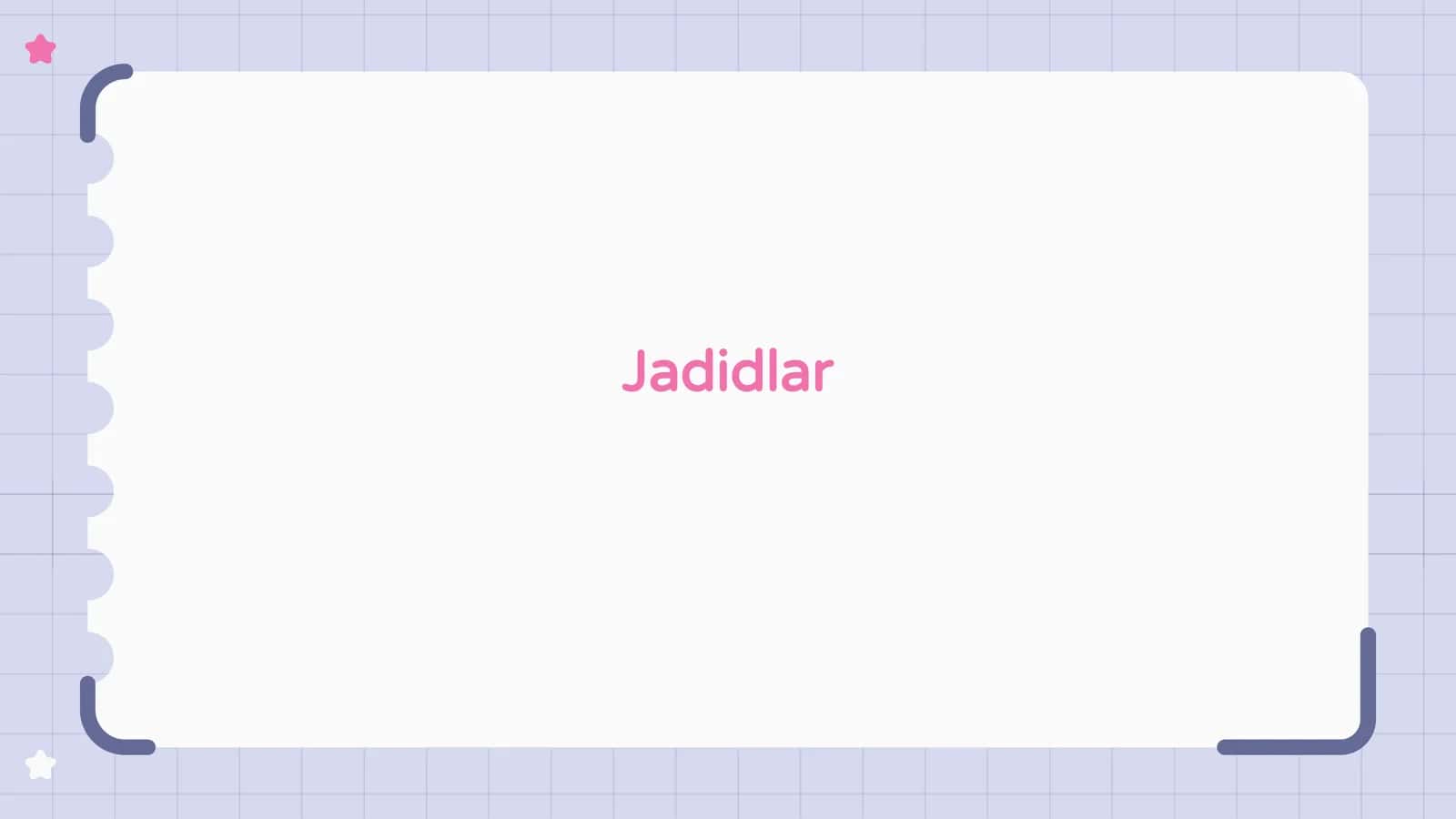 Jadidlar