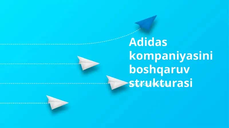 Adidas kompaniyasini boshqaruv strukturasi