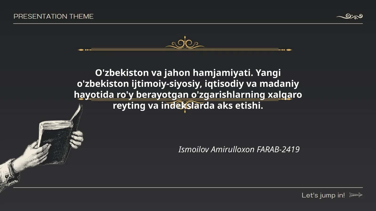 Yangi o'zbekiston ijtimoiy-siyosiy va madaniy hayotida o'zgarishlar