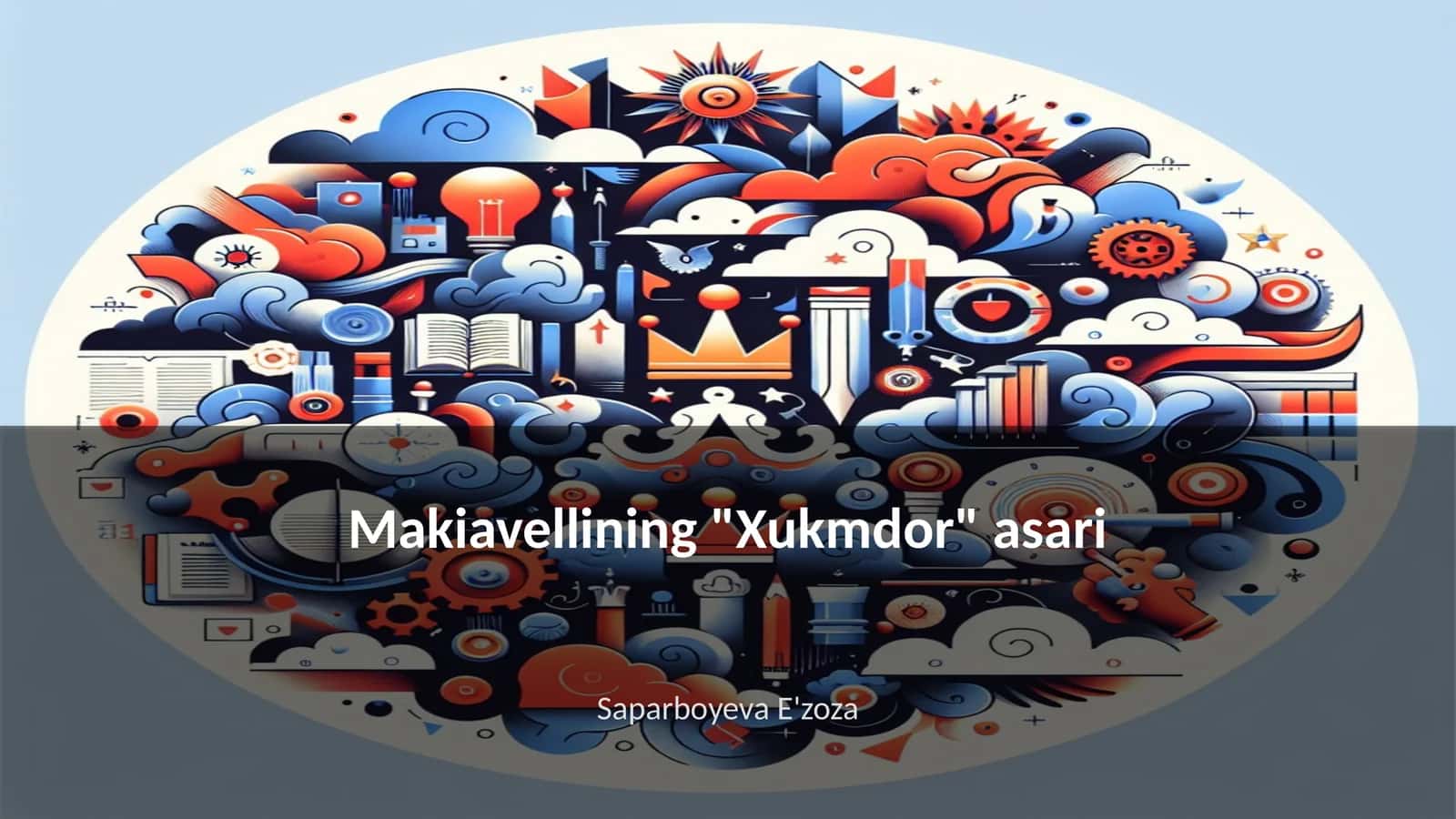 Makiavellining "Xukmdor" asari
