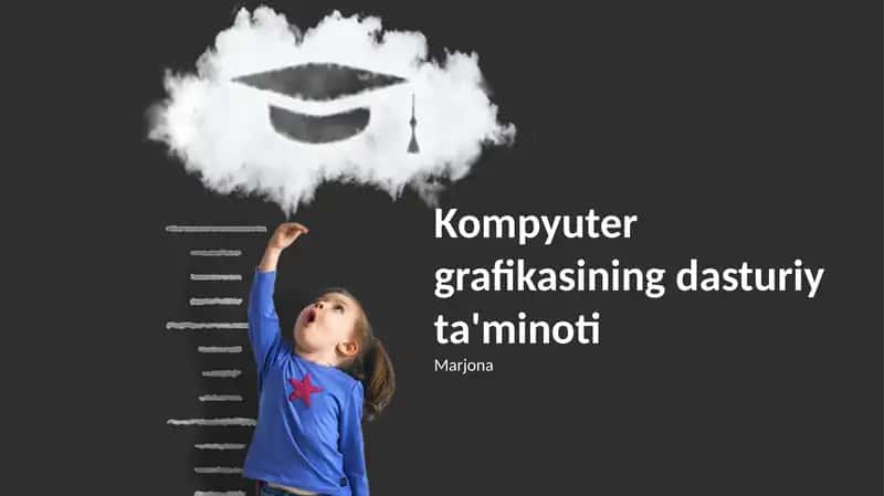 Kompyuter grafikasining dasturiy ta'minoti