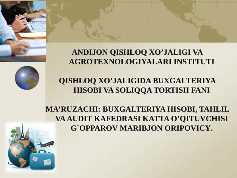 Xodimlar bilan hisob-kitoblar hisobi