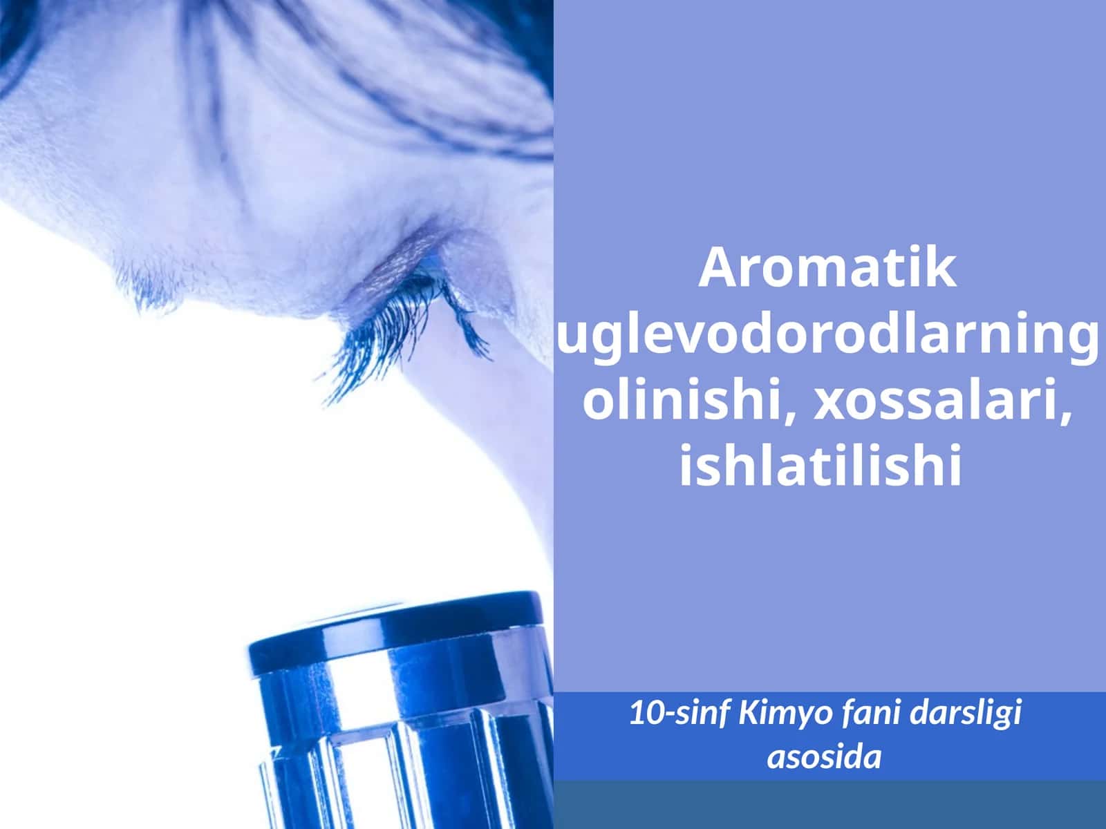 Aromatik uglevodorodlarning olinishi, xossalari, ishlatilishi