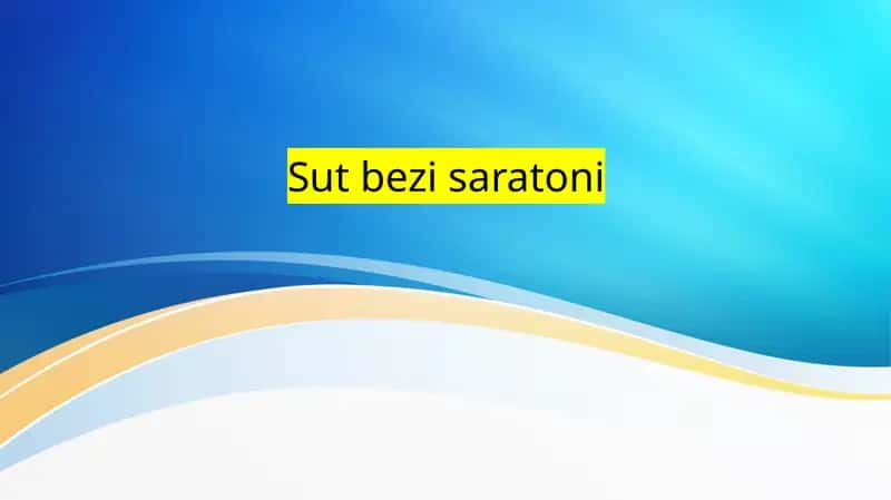Sut bezi saratoni . Ko'krak bezi raki , etiologiyasi, patogenezi, diagnostikasi va davolash