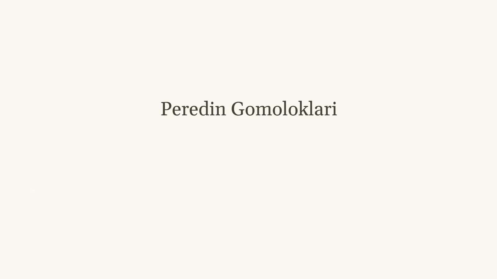 Peredin Gomoloklari