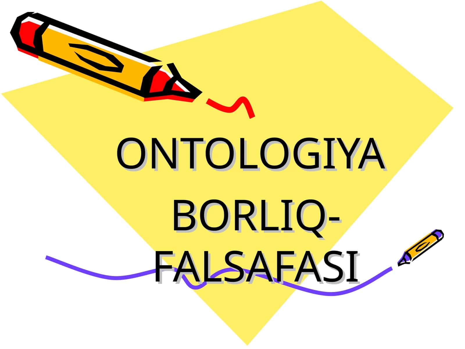 ONTOLOGIK VA MUNOSABATDOSH KATEGORIYALARNING UYG’UNLIGI