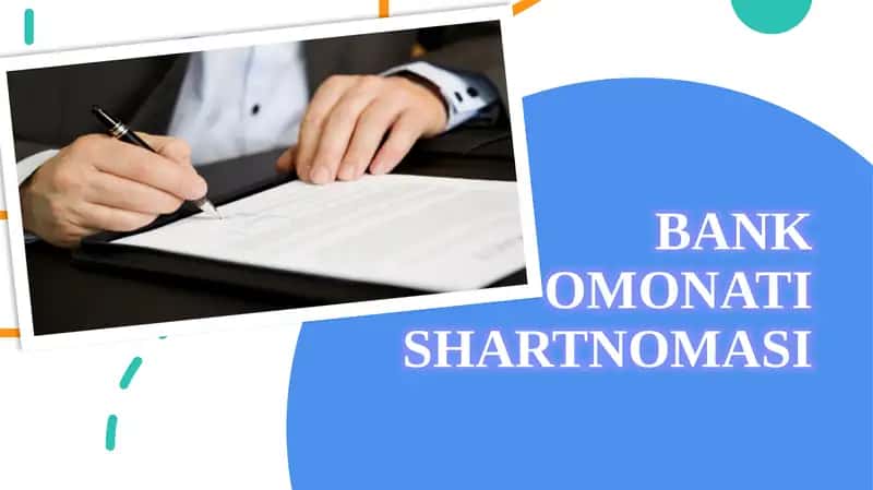 BANK OMONATI SHARTNOMASI