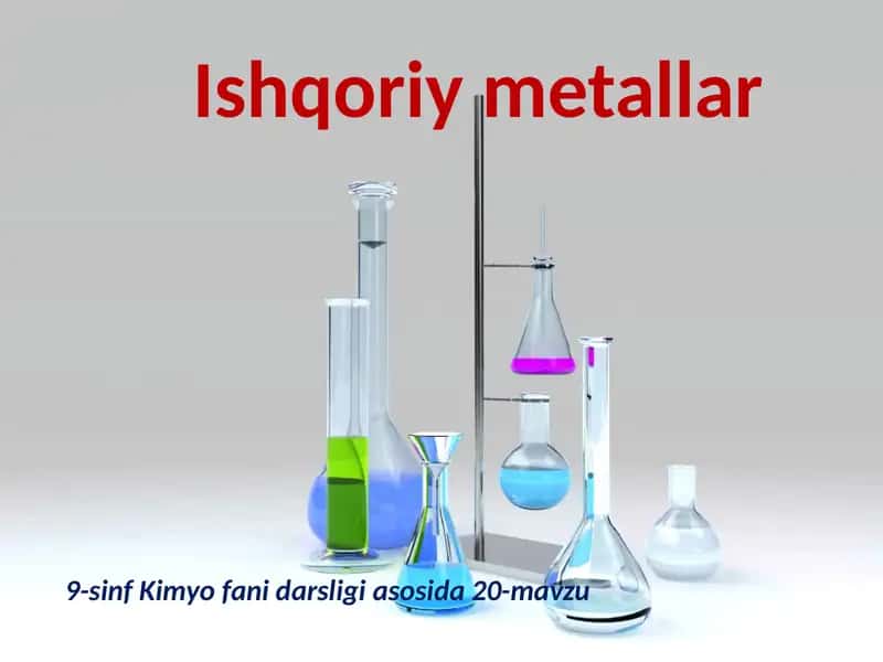 Ishqoriymetallar