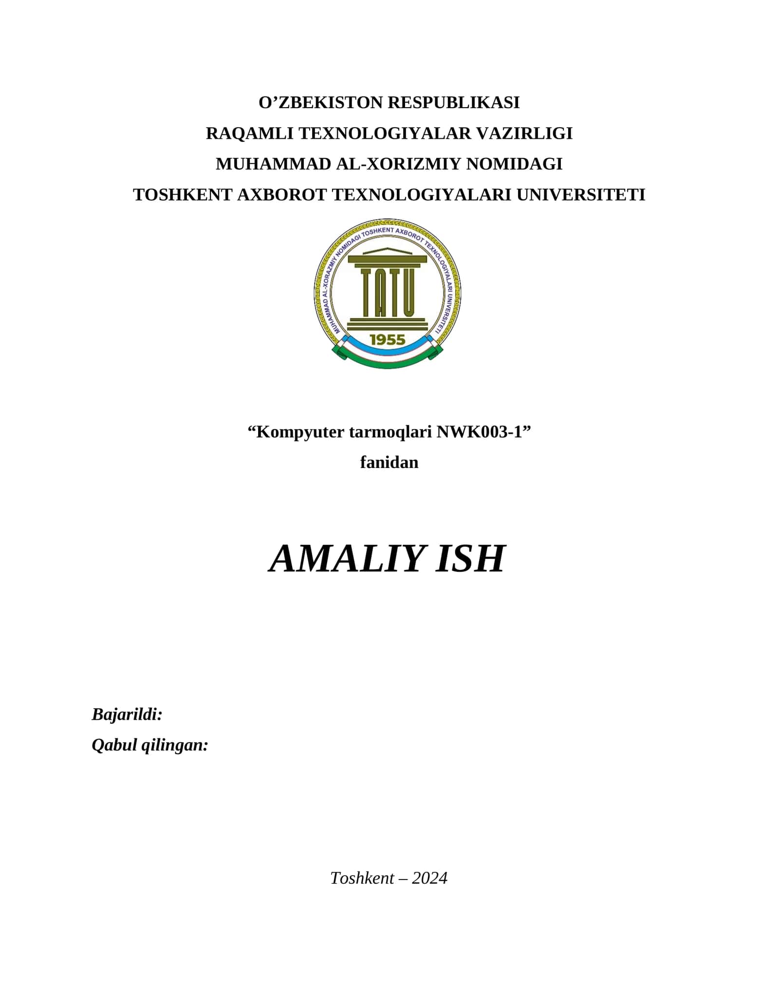 CISCO PACKET TRACER DASTURIDA WAN TARMOQLARINI LOYIHALASH. STATIK VA DINAMIK MARSHRUTLASH