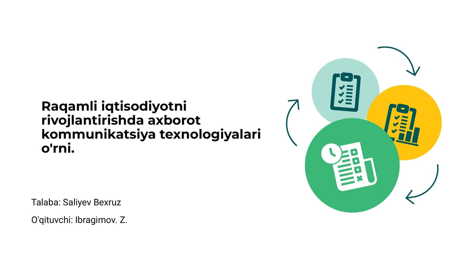 Raqamli Iqtisodiyot Nima?
