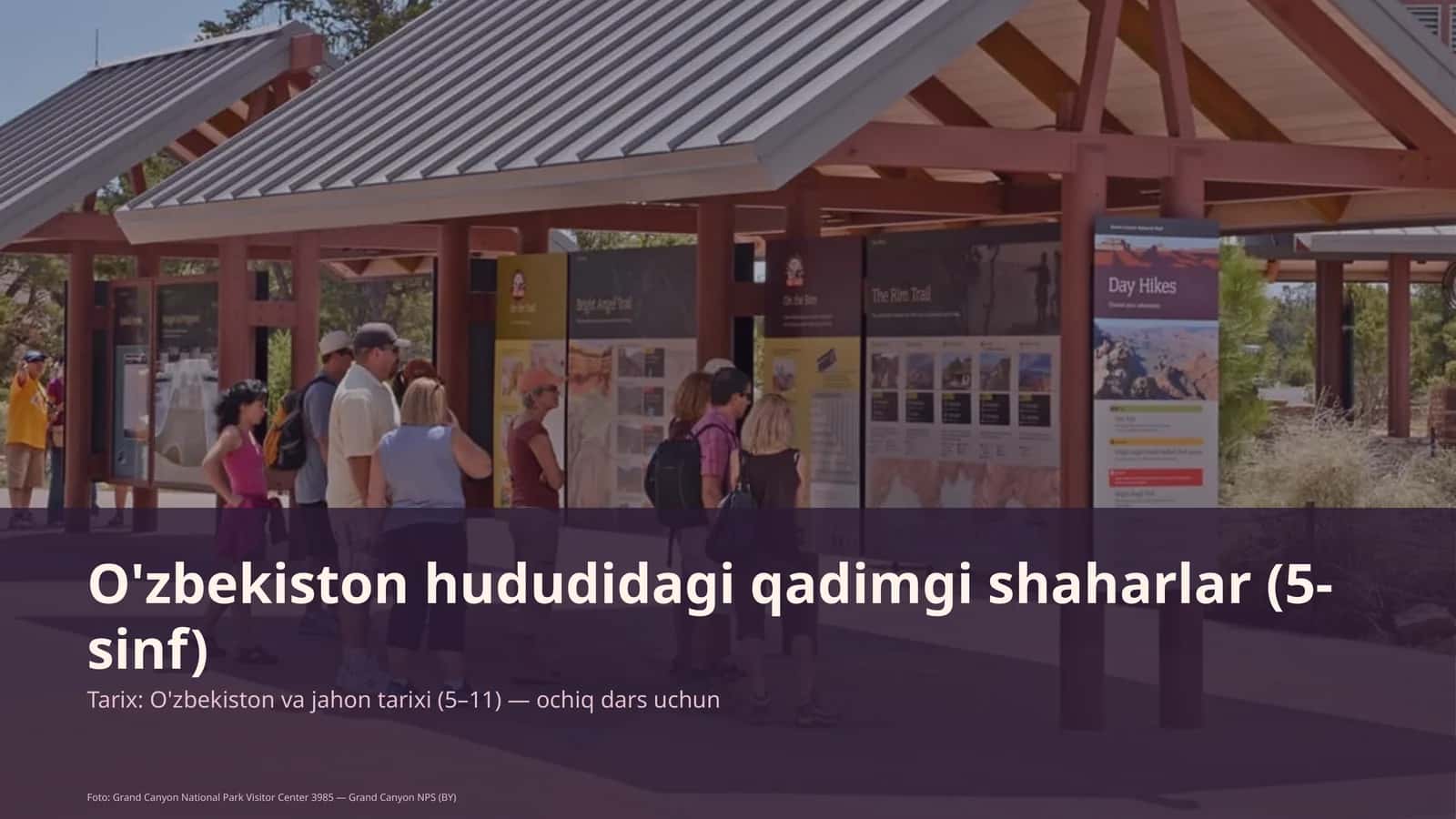 O'zbekiston hududidagi qadimgi shaharlar (5-sinf)