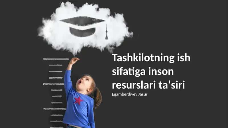 Inson Resurslari Ta'siri
