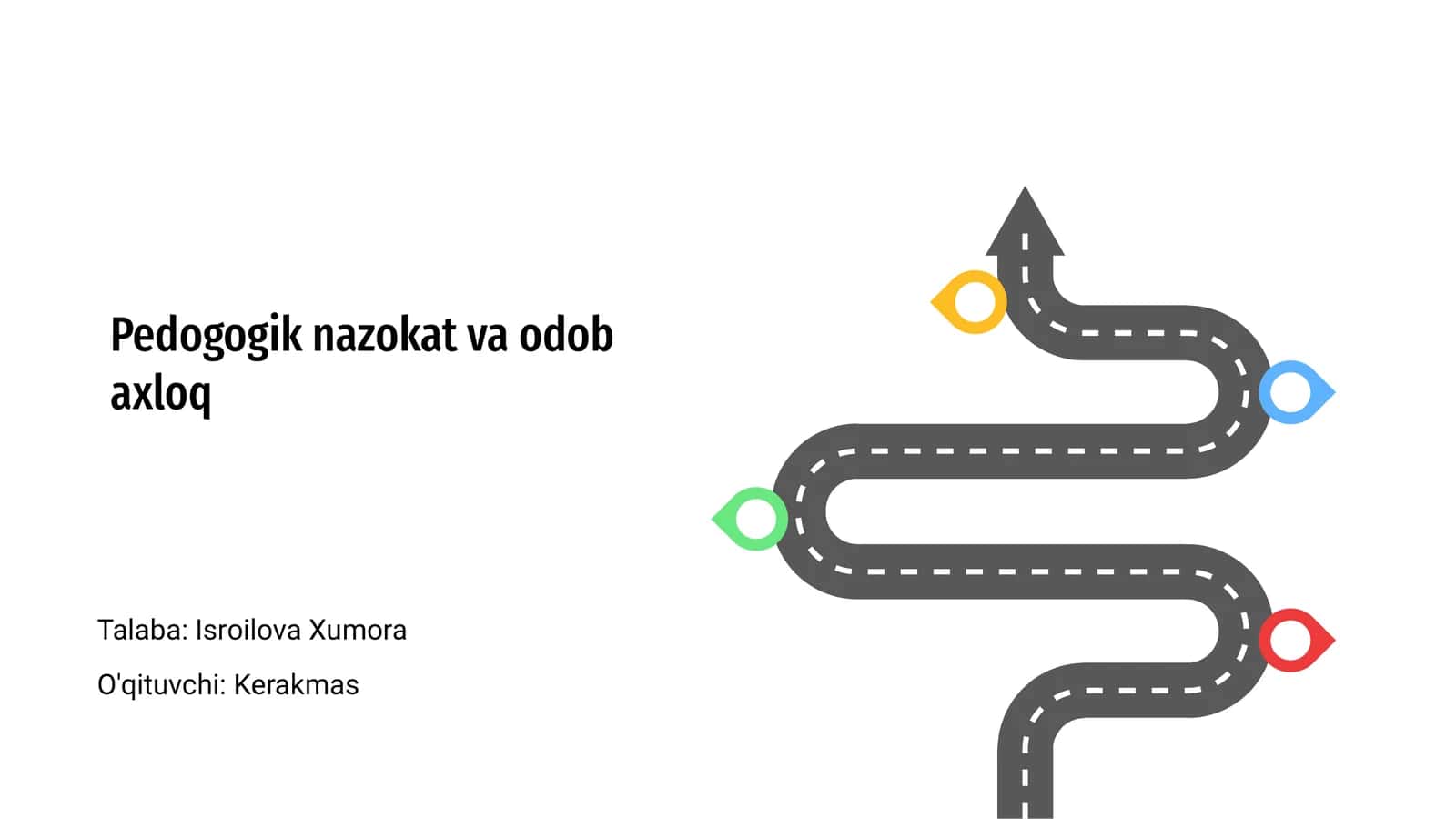 Pedogogik nazokat va odob axloq