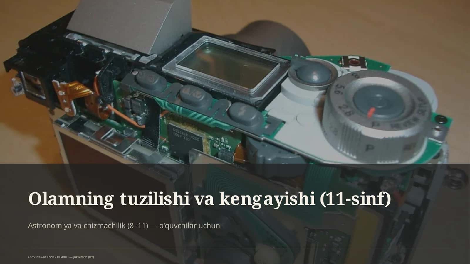 Olamning tuzilishi va kengayishi (11-sinf)