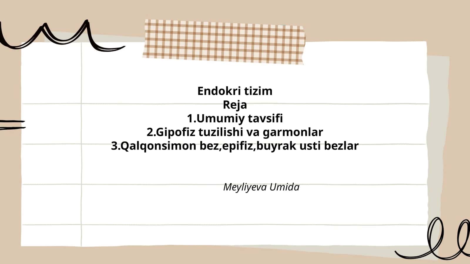 Endokri tizim
