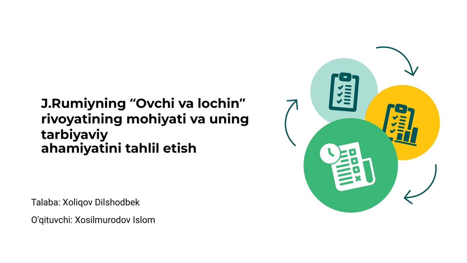 Ovchi va lochin rivoyati
