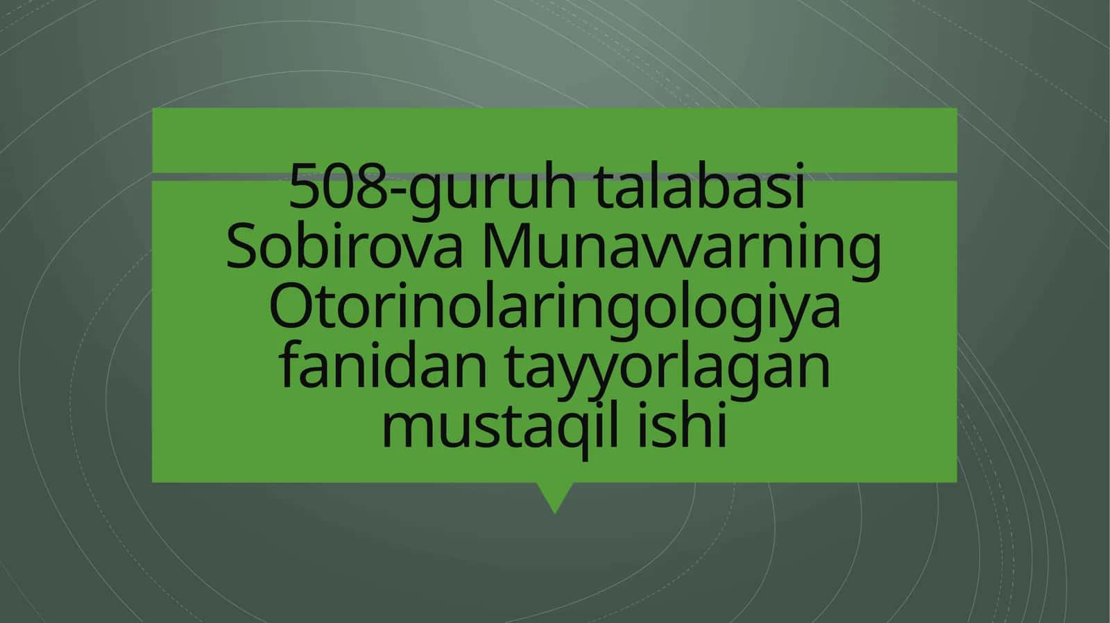 Men’erkasaligivazamonaviydavolashusullari